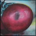 Augenblick einer Feuerlibelle; Acryl auf Leinwand;
30 x 30 cm